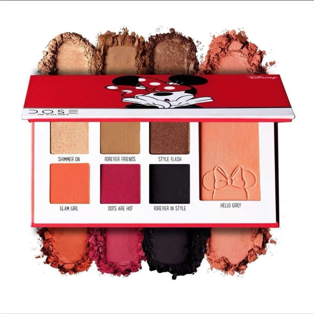 Dose of Colors Minnie Mouse Eyeshadow Palette Disney